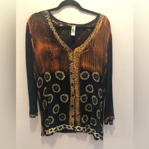 Bohemian Button Up Shirt